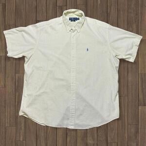 Polo Ralph Lauren Seersucker Blake Button up Shirt Striped Size 2XL